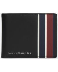 Tommy Hilfiger - Corporate Leather Small Credit Card Wallet - Lyst