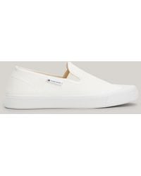 Tommy Hilfiger - Slip-on Canvas Bumper Trainers - Lyst