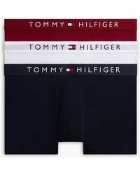 Tommy Hilfiger - 3-Pack Th Original Logo Waistband Trunks - Lyst