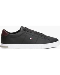 Tommy Hilfiger - Essential Leather Vulcanised Trainers - Lyst