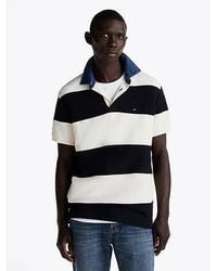 Tommy Hilfiger - Relaxed Fit Polo Met Rugbystreep - Lyst