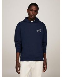 Tommy Hilfiger - Relaxed Fit Hoodie mit Signatur-Logo - Lyst