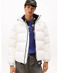 Tommy Hilfiger - Chaqueta Acolchada De Plumón Con Capucha - Lyst