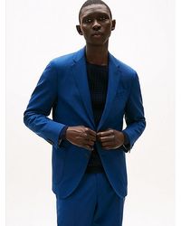 Tommy Hilfiger - Americana De Corte Slim Y Botonadura Sencilla - Lyst