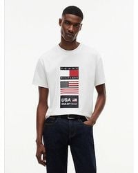 Tommy Hilfiger - Tommy X U.S. Sail Gp Team Logo T-Shirt - Lyst