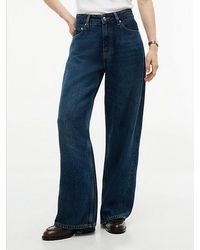 Tommy Hilfiger - Nola Low Rise Straight Whiskered Jeans - Lyst