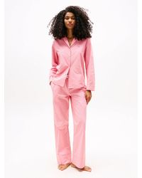 Tommy Hilfiger - Essential Stripe Poplin Pyjama Bottoms - Lyst