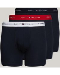 Tommy Hilfiger - 3-pack Signature Essential Logo Waistband Boxer Briefs - Lyst