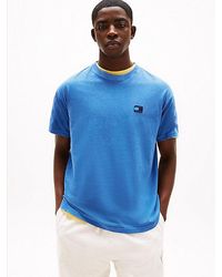 Tommy Hilfiger - Relaxed Fit T-Shirt Met Geweven Badge - Lyst