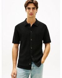 Tommy Hilfiger - Relaxed Fit Knit Short Sleeve Shirt - Lyst