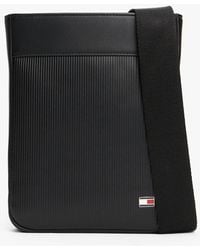 Tommy Hilfiger - Hilfiger Flag Ribbed Crossbody Bag - Lyst