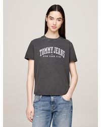 Tommy Hilfiger - Varsity Logo Crew Neck T-shirt - Lyst