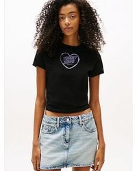 Tommy Hilfiger - Slim Fit T-Shirt Met Graphic - Lyst