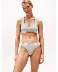 Tommy Hilfiger - Bralette Tommy Icons Sfoderata - Lyst