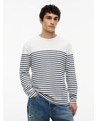Tommy Hilfiger - Logo Stripe Jersey Long Sleeve T-shirt - Lyst