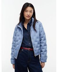 Tommy Hilfiger - Tone Button Flag Down Quilted Jacket - Lyst