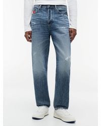 Tommy Hilfiger - Sonny Vintage Distressed Regular Tapered Jeans - Lyst