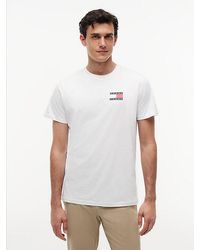 Tommy Hilfiger - Logo Slim Jersey Crew Neck T-shirt - Lyst