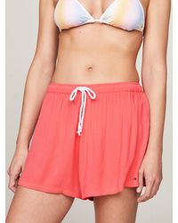 Tommy Hilfiger - Th Essential Cover Up Beach Shorts - Lyst