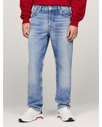 Tommy Hilfiger - Ethan Relaxed Straight Faded Jeans - Lyst