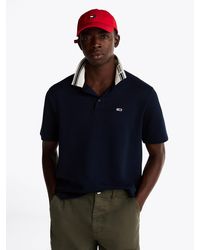 Tommy Hilfiger - Polo Regular Fit Con Dettagli A Contrasto - Lyst