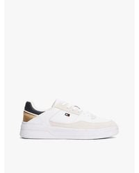 Tommy Hilfiger - Basketball-Sneaker Mit Metallic-Einsatz - Lyst