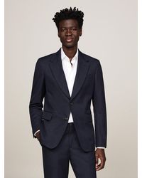 Tommy Hilfiger - Single Breasted Constructed Slim Fit Blazer - Lyst