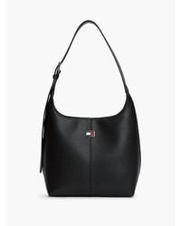 Tommy Hilfiger - Tommy Jeans City Logo Plaque Hobo Bag - Lyst