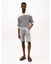 Tommy Hilfiger - Brooklyn Whiskered Slim Denim Shorts - Lyst