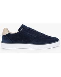 Tommy Hilfiger - Luxe Embossed Logo Suede Trainers - Lyst