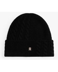 Tommy Hilfiger - Berretto Chic Morbido Con Lana - Lyst