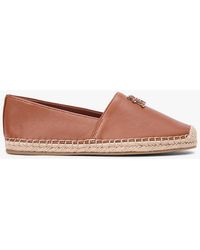 Tommy Hilfiger - Th Monogram Leather Espadrilles - Lyst
