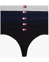 Tommy Hilfiger - 5-Pack Heritage Logo Thongs - Lyst