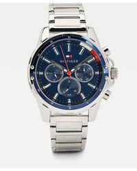 tommy hilfiger men's 1791053 stainless steel watch with link bracelet