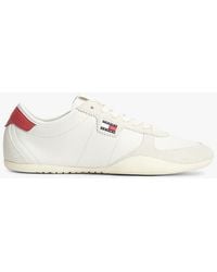 Tommy Hilfiger - Leather Low Profile Ballet Trainers - Lyst