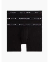 Tommy Hilfiger - 3-pack Signature Logo Waistband Boxer Briefs - Lyst