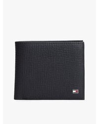 Tommy Hilfiger - Hilfiger Flag Bifold-Brieftasche Aus Leder - Lyst