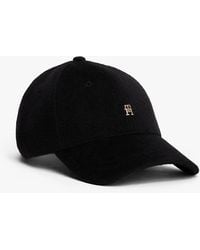 Tommy Hilfiger - Chic Th Monogram Pure Wool Baseball Cap - Lyst