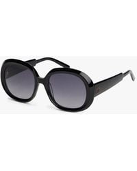 Tommy Hilfiger - Occhiali Da Sole Rotondi Con Monogramma Th - Lyst