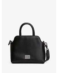 Tommy Hilfiger - Handtas Met Metalen Logo En Crossbodyband - Lyst