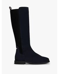 Tommy Hilfiger - Suede Knee-high Boots - Lyst