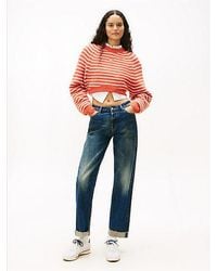 Tommy Hilfiger - Mid Rise Slim Straight Jeans - Lyst
