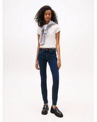 Tommy Hilfiger - Faded Low Rise Skinny Jeans - Lyst
