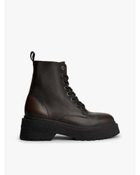 Tommy Hilfiger - Botas De Media Caña Con Cordones - Lyst