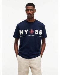 Tommy Hilfiger - Back Logo Relaxed Jersey T-Shirt - Lyst