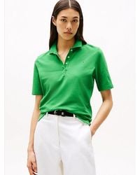 Tommy Hilfiger - 1985 Regular Fit Poloshirt Aus Stretch-Piqué - Lyst