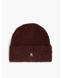 Tommy Hilfiger - Chic Beanie With Alpaca - Lyst
