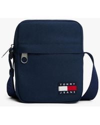 Tommy Hilfiger - Borsa Reporter Essential Con Logo Ripetuto - Lyst
