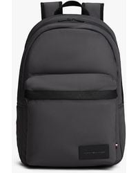Tommy Hilfiger - Textile Logo Patch Dome Backpack - Lyst