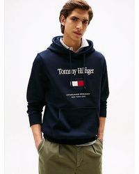 Tommy Hilfiger - Sudadera Con Capucha Y Logo De - Lyst